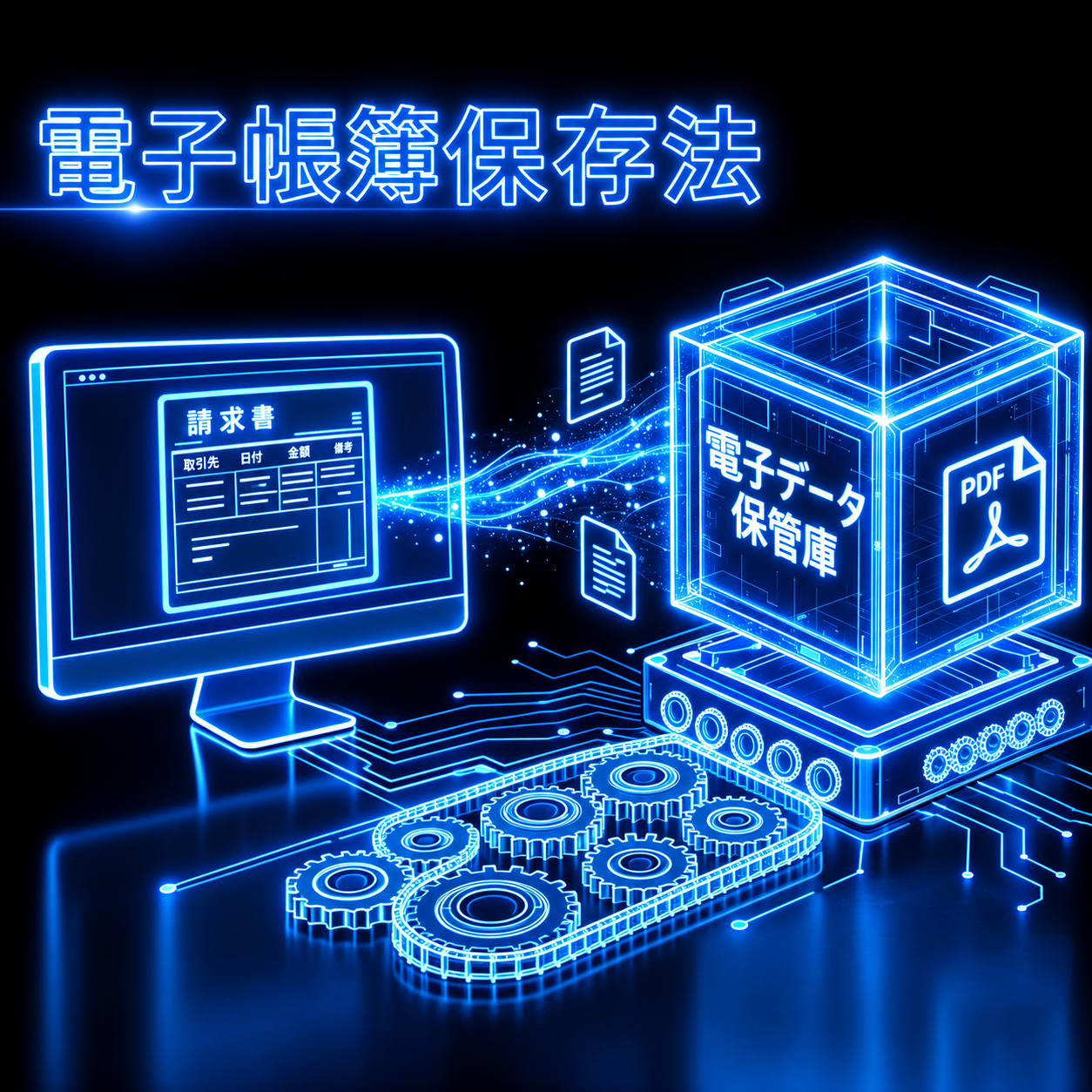 電帳法ツール｜電子帳簿保存法対応