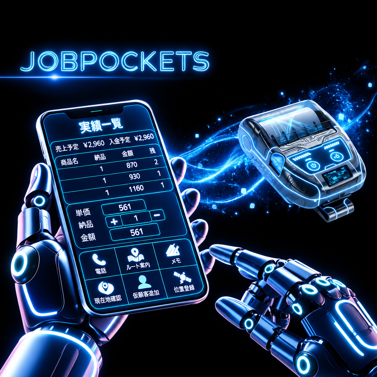 JOBPOCKETS｜スマホ実績入力アプリ