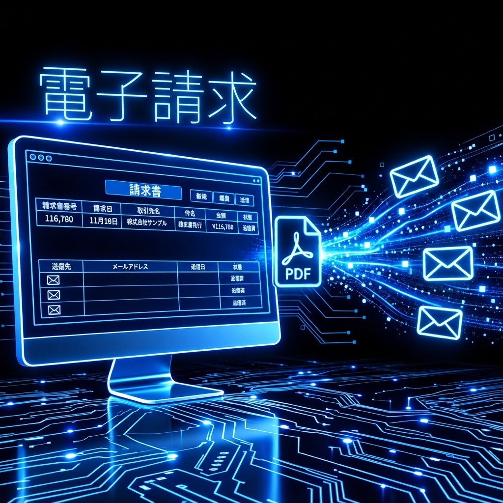電子請求｜請求書メール送信機能